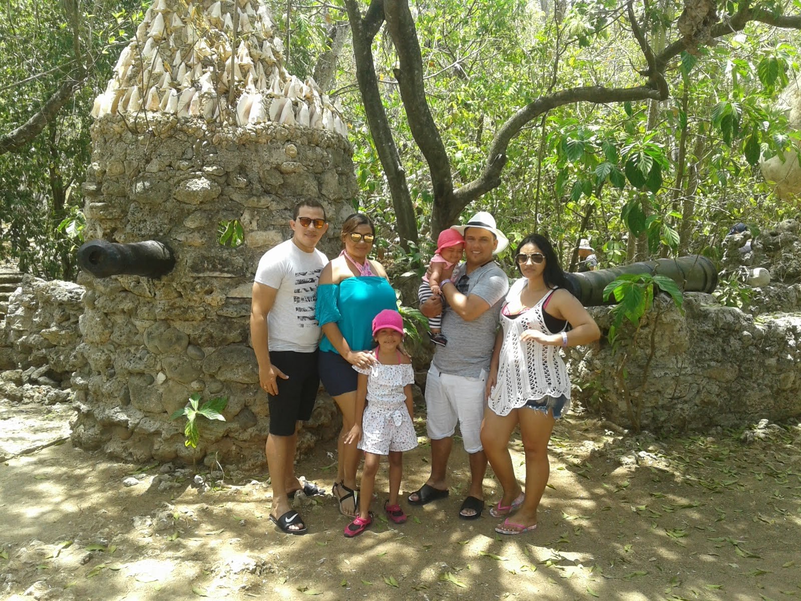 Recuerdo de viajeros en San Andrés
