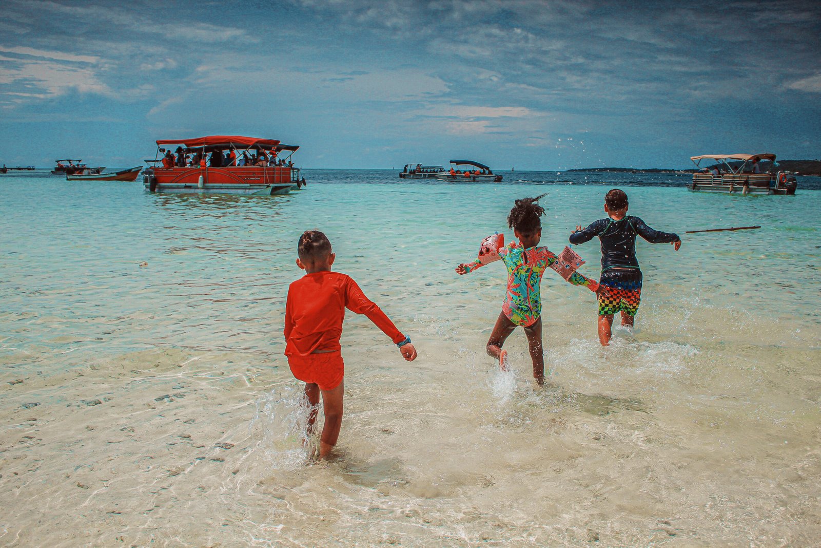 Momentos de viajeros en San Andrés